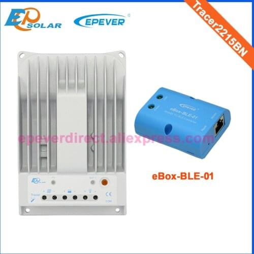 Mppt 20A 20amp Tracer2215BN Solar panel charge controller with the function of BLE for 12v/24v auto type