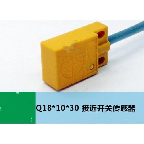 Q18 inductive metal induction 8mm two-wire DC 10-30V square proximity Connector DC10-30V