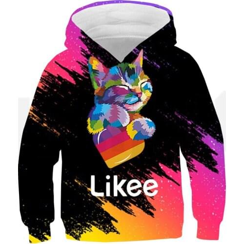 Adult Russia Type 3D Print Likee Video App Women Hoodies Kids Likee Sweatshirt Men Pullover Teenagers Streetwear Aesthetic Cloth