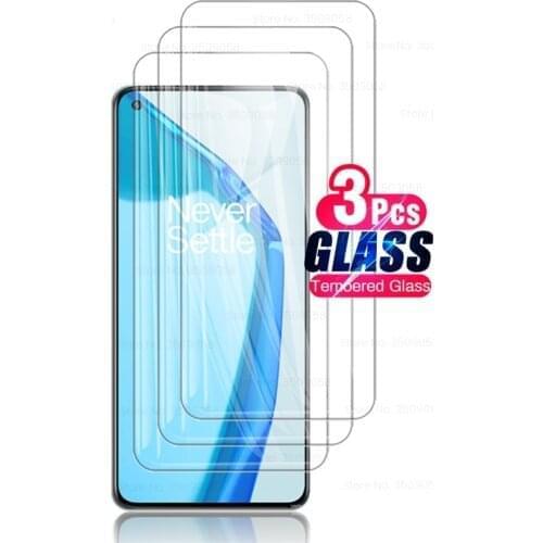 3PCS protective glass for oneplus 9r oneplus9r glasses one plus9r 1+9r 9 r r9 6.55'' explosion-proof screen protector film cover