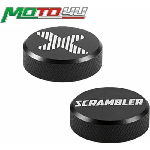 1 PC Motorcycle Aluminum Rear Fluid Reservoir Cap Cover For DUCATI Scrambler 800 2014 2015 2016