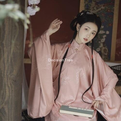 2021 ming dynasty woman dance costumes traditional chinese clothes ancient women hanfu ancient oriental performance costume