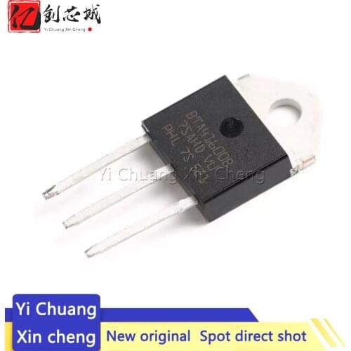 5PCS BTA41-600B BTA41-600 Triac 600V 40A BTA41600B BTA41600 BTA41 TO-3P 40A IC