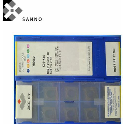 Free shipping! Inexpensive and hot sale turning tools 10pcs/lots YBD052 CCMT120408-HR cnc carbide turning inserts