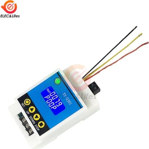 DJ01 Digital LCD Display 1 Channel Time Delay Relay power-off cycle timing circuit Trigger Switch DC 6-30V 0.01sec-9999min