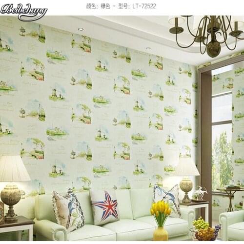 Beibehang American children 's room wallpaper boy girl environmental non - woven wallpaper wallpaper