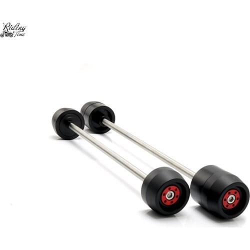 Motorcycle Front Rear Axle Fork Crash Sliders Wheel Protector Falling Protection For Ducati Supersport 939 Multistrada 950