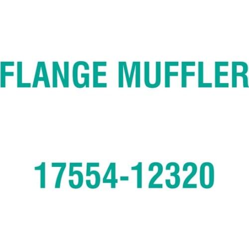 For Kubota 17554-12320 FLANGE MUFFLER