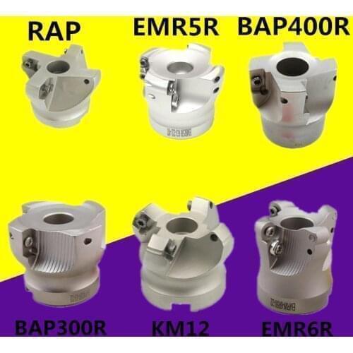 BAP400R RAP400R KM12 EMR5R EMRW6R 100 32 5T 6T TMilling holder For Milling cutter Machine