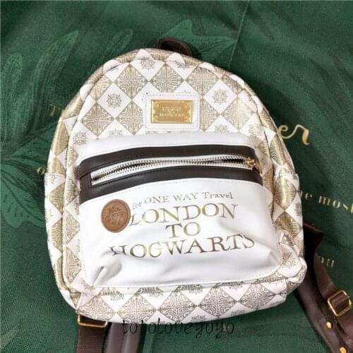 Harried Handbag Potter Hogwarts Backpack Bag Christmas Wallet Clutch Purse Xmas Gift Costume Cosplay Prop