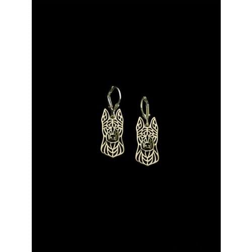 Trendy Dutch Shepherd drop earrings gold silver plated earrings women fashion jewelry from india bridal earing