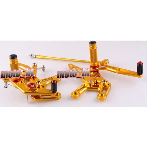 Motorcycle Rearset Rear Set Footpegs Adjustment Rider Set For Kawasaki Ninja ZX10R ZX-10R 2011 2012 2013 2014 2015