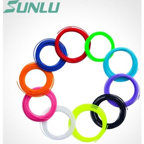 PLA 3D Filament 25M 3D Printer Filament pla filament for 3D pen 5m/bag For Children DIY 100% No Bubble Material Eco-friendly