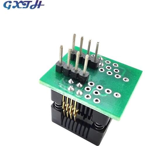 SOIC8 SOP8 to DIP8 Wide-body Seat Wide 150mil Programmer Adapter Socket Test Conversion Burner