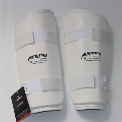 HOT SALE white Taekwondo Protector WTF Caneleira Shin Guard Arm and Leg Guards Boxing-Protector high quality Uniform Comfortable
