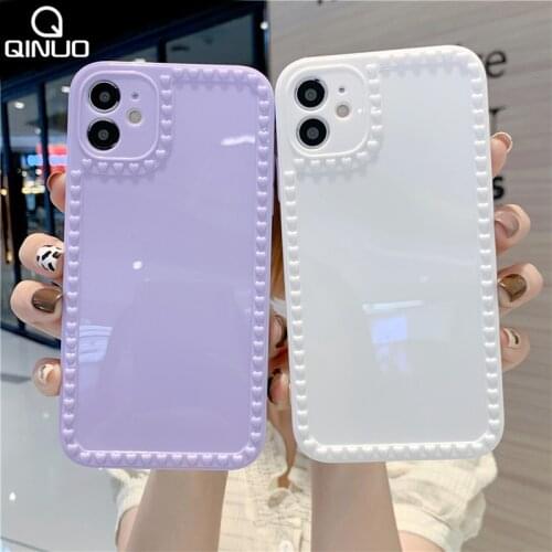 INS Simple Solid Color TPU Case For iPhone 12 Mini 11 Pro XS Max X XR SE 2020 6 6S 7 8 Plus Silicone Camera Lens Protector Cover