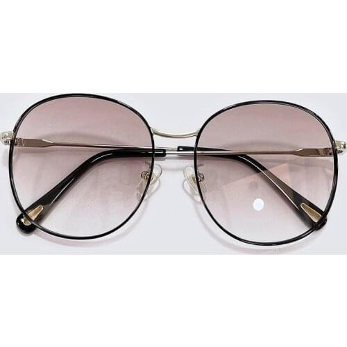 Vintage Round Sunglasses Women Brand Design Metal Frame Circle Mirror Sun Glasses Female Modis Oculos