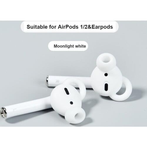 Sports Silicone Ear Hooks for Apple AirPods pro Accessories Anti-fall Bluetooth Earphone for airpod 2 3 Holder for Airpods 3 2 1