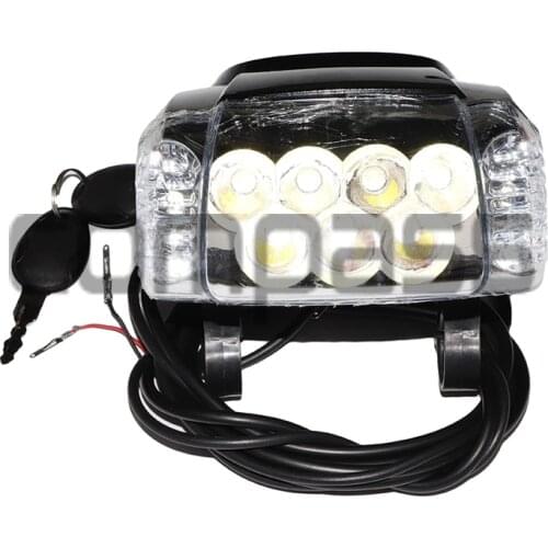 Battery Level/Power Indicator+Frontlight+Bluetooth+Lock/Key for Electric Bike Tricycle MTB Scooter DIY Part
