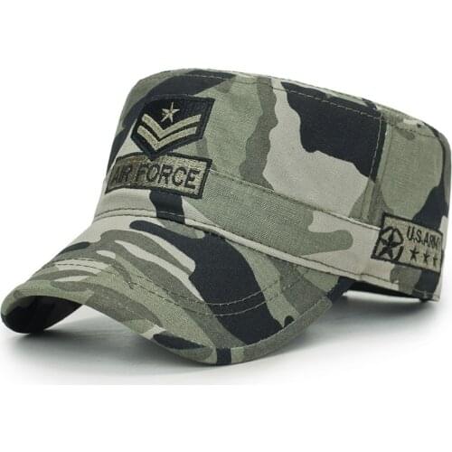 AIR FORCE Military Camouflage Tatical Cap Airsoft Paintball Outdoor Hunting Baseball Caps Men Multicam Soldier Combat Sun Hat