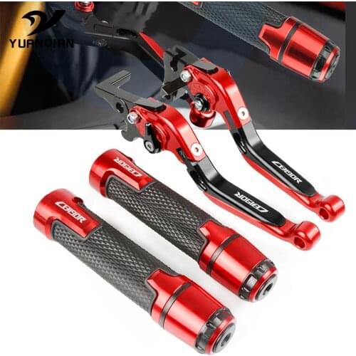 For HONDA CB190R CB 190R 2015 2016 2017 2018 Motorcycle CNC moto Extendable Adjustable Brake Clutch Lever Handle Hand Grips set