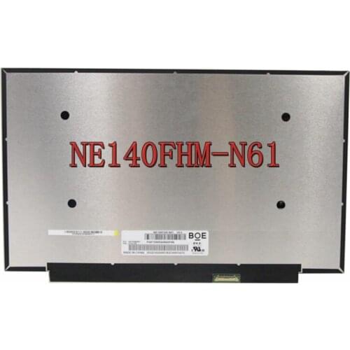 14.0''LENOVO T460S T480 inch Slim NE140FHM-N61 1920*1080 edp 30pins Lcd display screen panel FRU 01YN155 Luminance 400cd/m² Co
