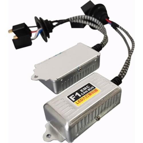 2pcs H7 LED Decoder Adapter Anti Hyper Blink Flash EMC Canbus Error Free H1 H8 H11 9005 9006 Canbus Headlight Decoder Canceller