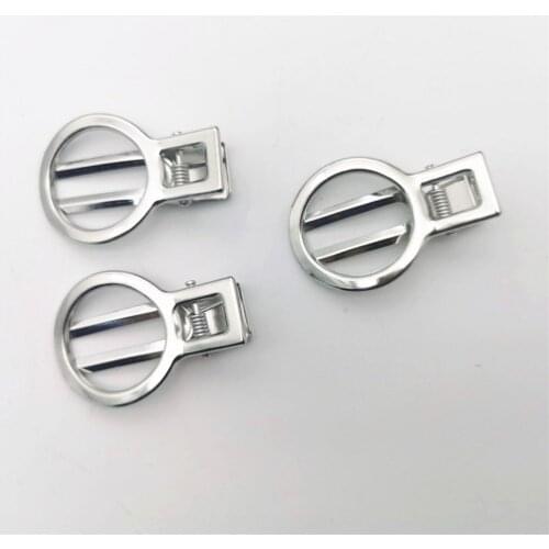 200Pcs/Lot New 5cm Length Hollow Duckbill Clip Hollow Double Fork Clip DIY Hairdressing Hairpins Barrettes Headwear Accessories