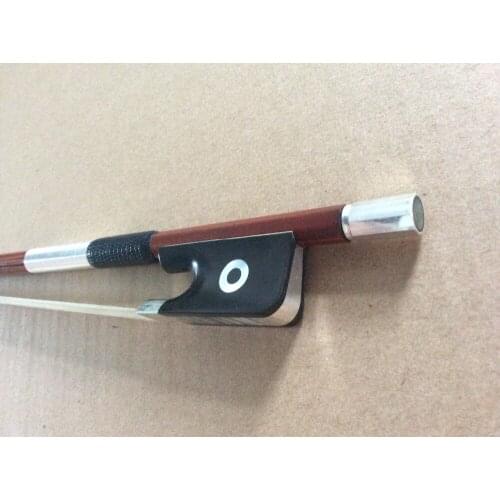 4/4 Cello Bow Selected pernambu Pure Silver mounted NEW frog ebony