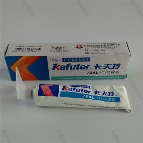 5pcs Kafuter 45g K-704L RTV silicone rubber one-component room temperature curing sealant diluted glue white good fluidity