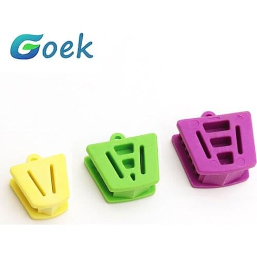 6pcs Dental Bite Block Oral Occlusal Pad Mouth Opener Props Cheek Retractor Rubber Cushion S M L Dentistry Tools Adult/Child
