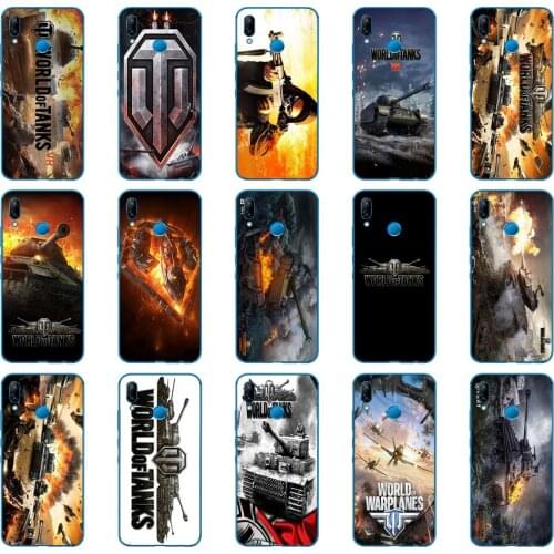 91DD world of tanks Soft Silicone Cover for Huawei P9 P10 P20 P30 Lite mate 10 20 PRO lite p smart 2019 case