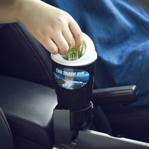 Car-styling Car Trash Bin Garbage Can For LADA Vesta Granta 1300 Niva Samara Signet Priora Kalina Safarl largus vaz 2110-12 2106