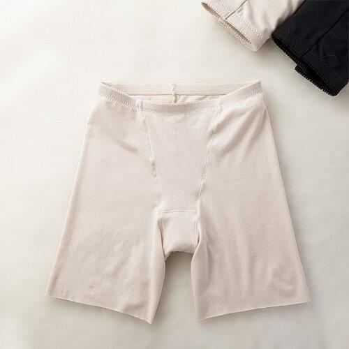 Pants female 100% cotton safety pants thin all-match tight-fitting breathable modal panties