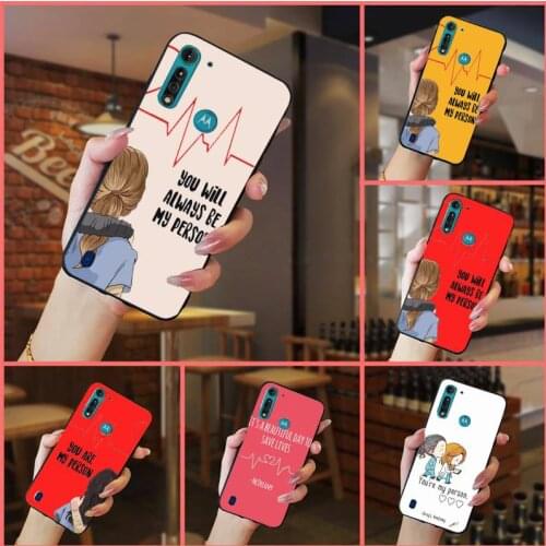Greys Anatomy You're My Person color Phone Case For Xiaomi Redmi 7 9t a3Pro 9se k20 mi8 max3 lite 9 note 8 9s 10 pro