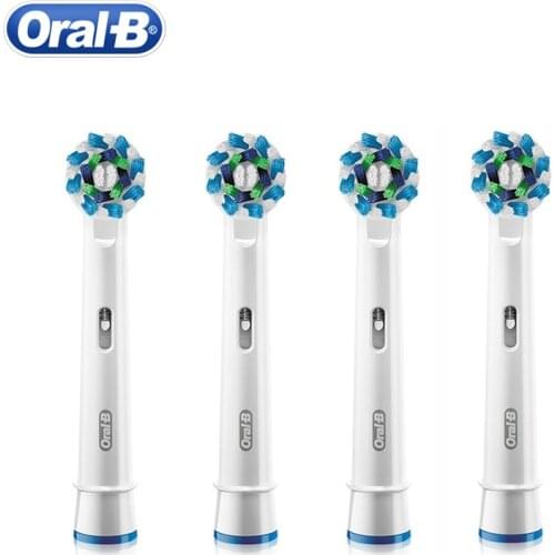 Oral B Electric Toothbrush Replaceable Heads Cross Action EB50 Imported from Germany Genuine Original Smart Multi-angle Cleaning