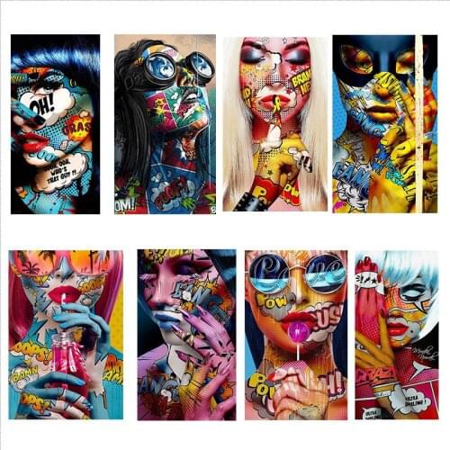 Europe Rock graffiti Girls patch DIY woman T-shirt custom patch Sticker on clothes heat transfer vinyl