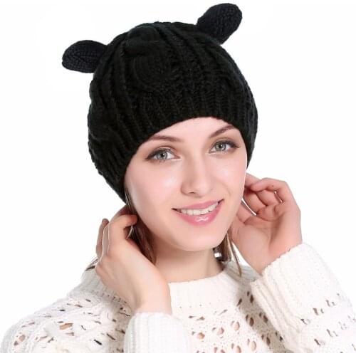 Женские шерстяные шапки HONNNMOR China At AliExpress