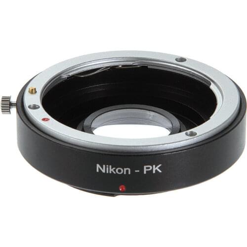 Adapter Ring Infinity focus w/ Glass for Nikon F AI Mount Lens to Pentax PK K K110D K200D K20D Camera