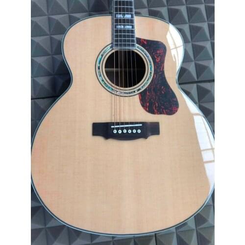 KSG 6 strings solid top F50 jumbo Guild acoustic guitar glossy guild acoustic electric guitar free shipping electrical acoustic
