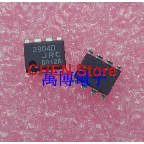 10pcs Japan JRC NJM2904D Dip-8 Computing Amplifier Chip JRC2904D Single Power Supply Two-way Computing Amplifier 2904D