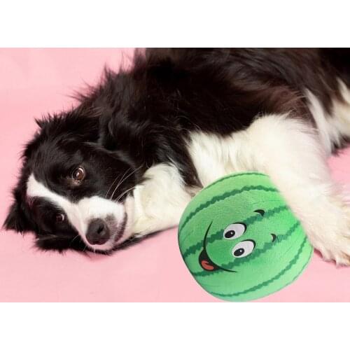 Cartoon Watermelon Dog Chew Squeak Toys Interative Toy Plush Puppy Deer for Pet Dogs Cat Chew Squeaking Toy
