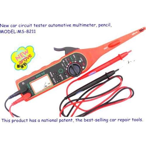 New car circuit tester automotive digital multimeter, pencil, detector MS-8211 With backlight