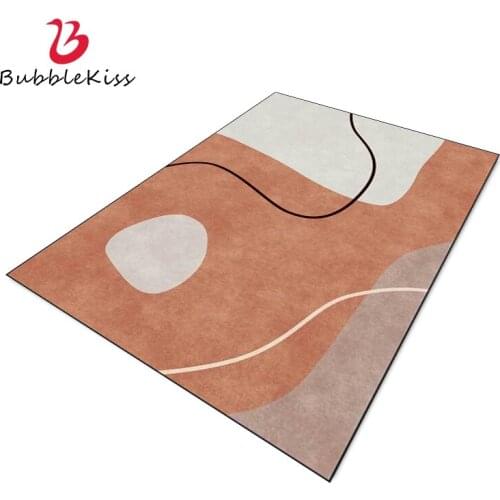 Bubble Kiss Carpet Nordic Abstract Art Carpet Living Room Coffee Table Decor Rug Bedroom Slip Mat Rug Soft Childrens Room Rug