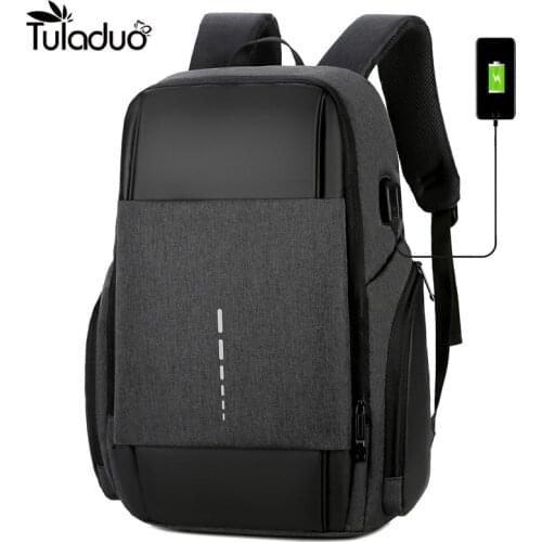 Laptop Backpack USB Charging Anti-Theft Backpack Men And Women Travel Backpack Waterproof Bag Male Business Large Capacity