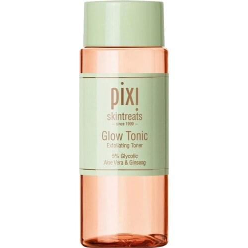 PIXI Glow Tonic Exfoliating Toner 5% Glycolic Aloe Vera & Ginseng 100ML Skin Purity Whitening Care