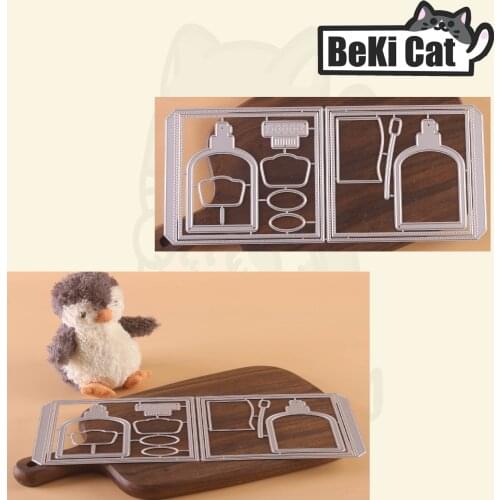 Slimline Card that opens in the middle Metal Cutting Dies Stencils for DIY Scrapbooking photo album Decorative DIY Paper Cards