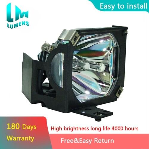 Longlife Replacement for V13H010L16 for ELPLP16 for epson EMP-71C EMP-51C EMP-51 Powerlite 51C 71C projector bulb with housing