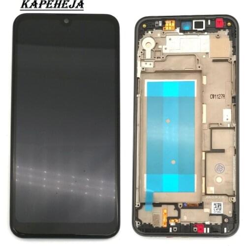 6.3"For LG K12 Max k50 Q60 X520 LMX520BMW LMX520EMW LCD Display Touch Screen Digitizer Assembly With induction cable