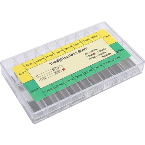 1.0mm Thickness Watch Bracelet Pin Friction Bar Watch Repairing Accessories 8-27mm Hot Sale 2021